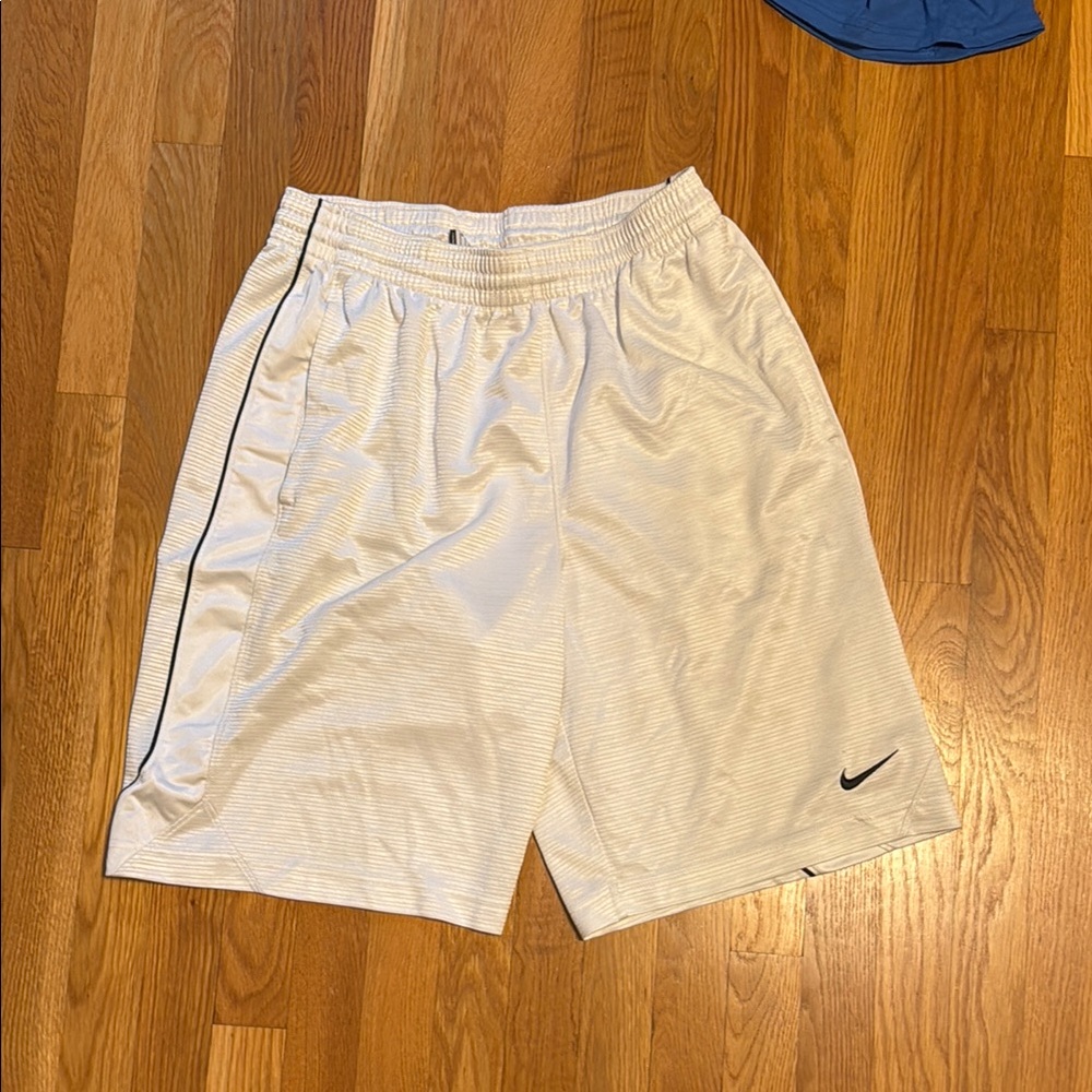 Nike Men's White Athletic Shorts